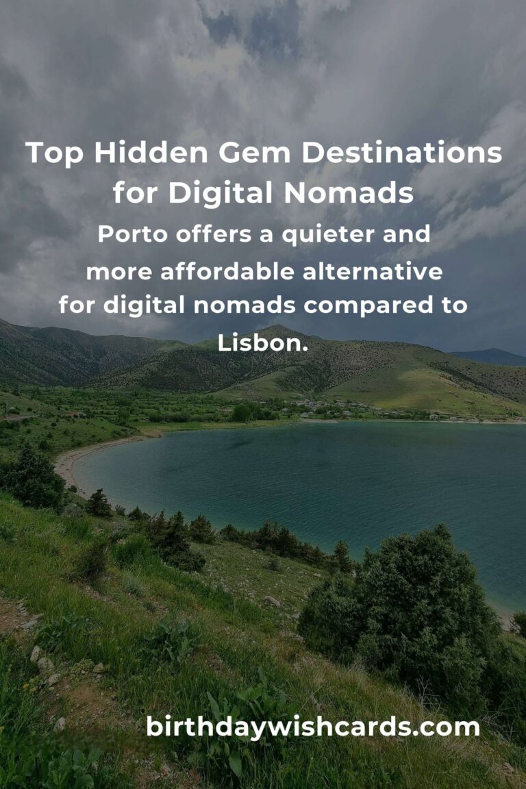 Hidden Gems for Digital Nomads in 2025: Discover Unexplored Destinations