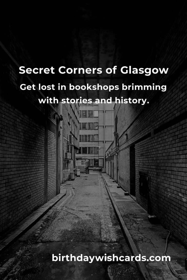 Hidden Gems in Glasgow: Discover the Soul of the City Beyond the Tourist Trail