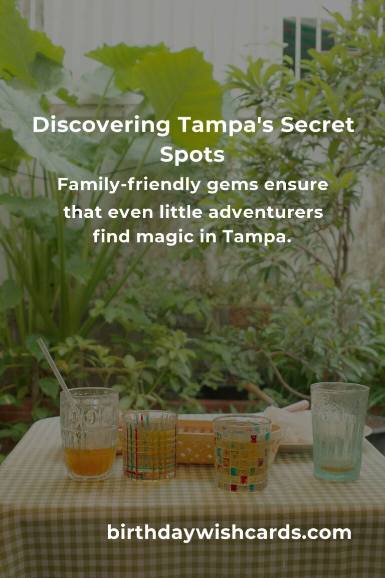 Hidden Gems in Tampa: The Ultimate Guide to Unforgettable Local Experiences