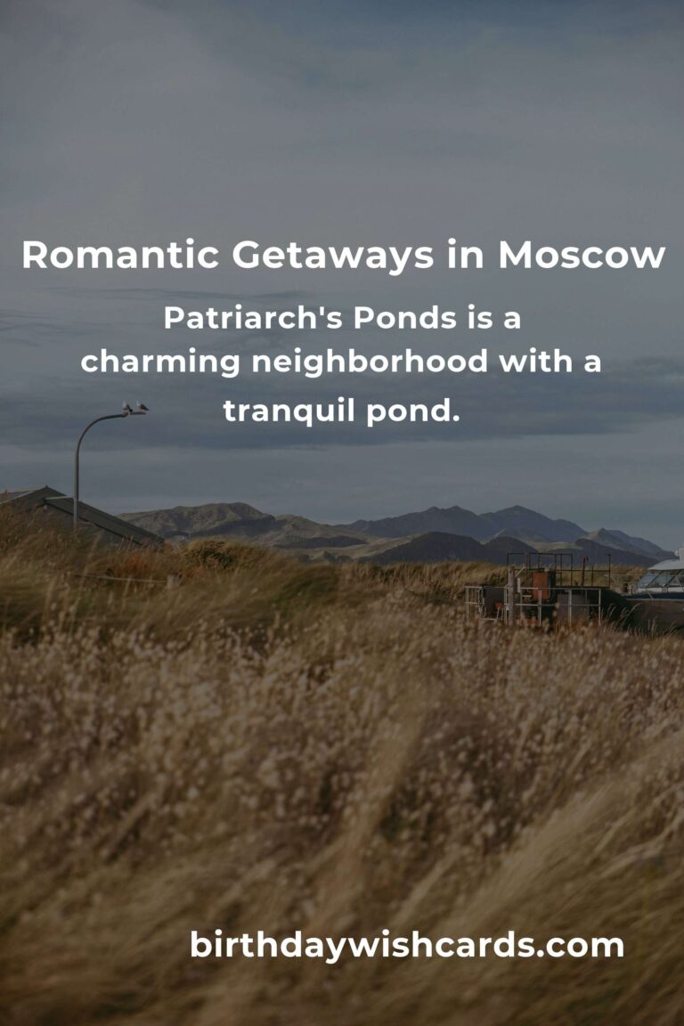 Hidden Romantic Getaways in Moscow You Must See