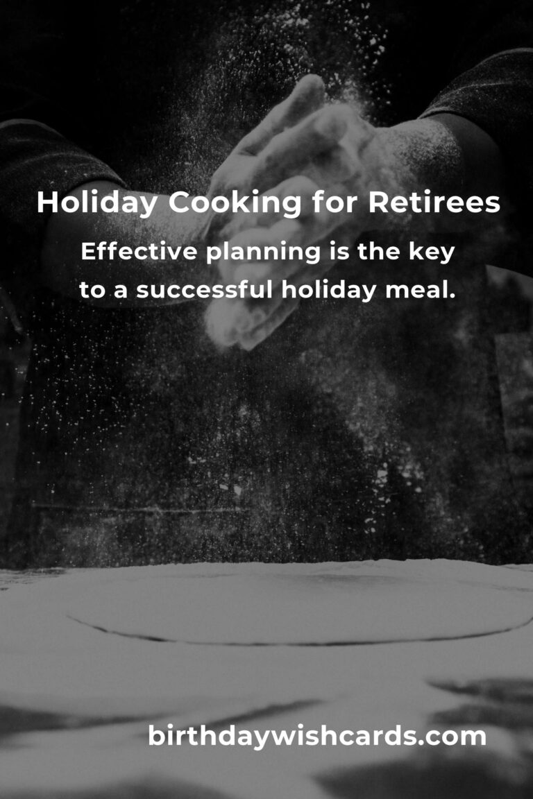 Holiday Cooking for Retirees: Complete Guide