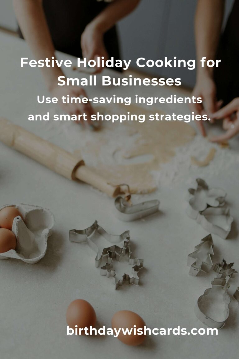 Holiday Cooking for Small Business Owners: Your Complete Guide to Stress-Free, Heartfelt Feasts