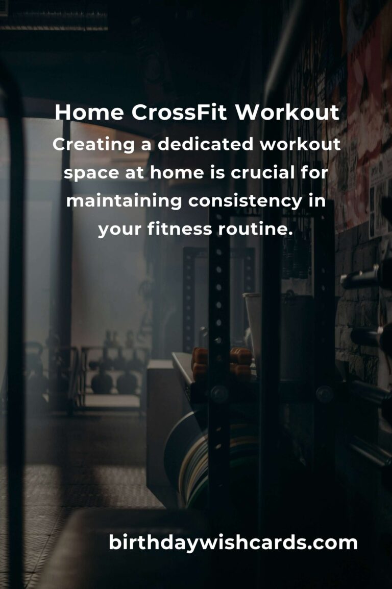 Home CrossFit Routine: Boost Your Fitness as a Remote Worker