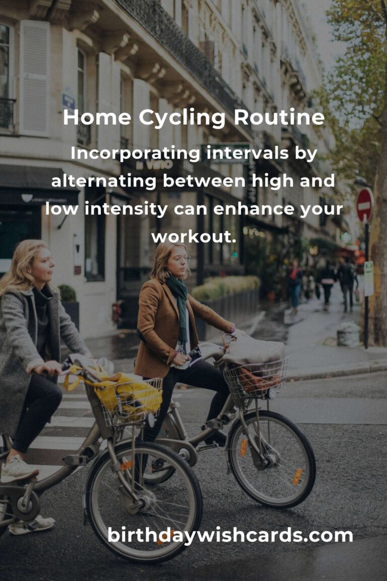 Home Cycling Routine for Digital Nomads: Stay Fit Anywhere