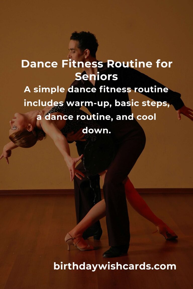 Home Dance Fitness Routine for Seniors: Stay Active and Enjoyable