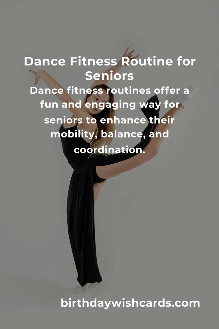 Home Dance Fitness Routine for Seniors: Stay Active and Enjoyable