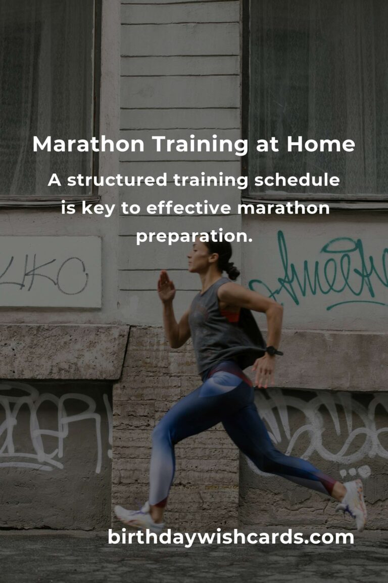 Home Marathon Training Routine for Retirees: Stay Fit and Active at Any Age