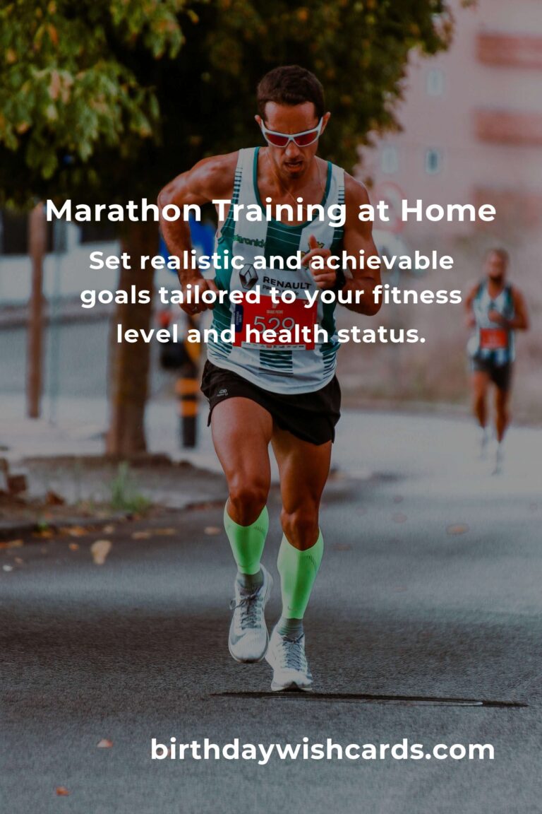 Home Marathon Training Routine for Retirees: Stay Fit and Active at Any Age