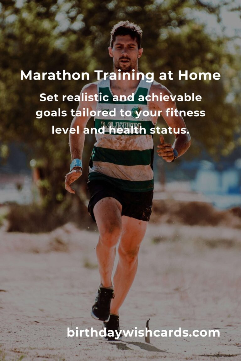 Home Marathon Training Routine for Retirees: Stay Fit and Active at Any Age