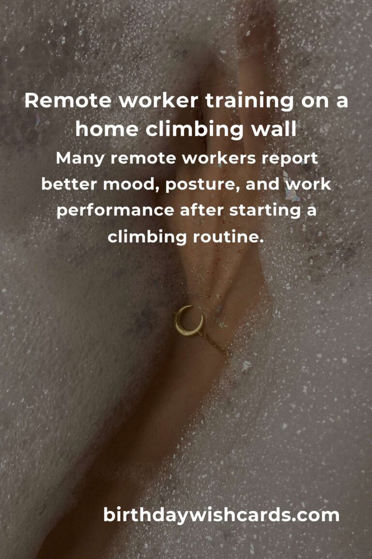 Home Rock Climbing Routine for Remote Workers: Boost Productivity, Strength & Wellbeing