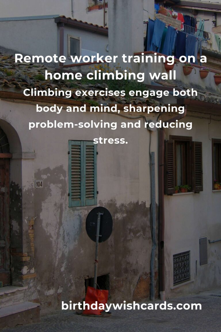 Home Rock Climbing Routine for Remote Workers: Boost Productivity, Strength & Wellbeing