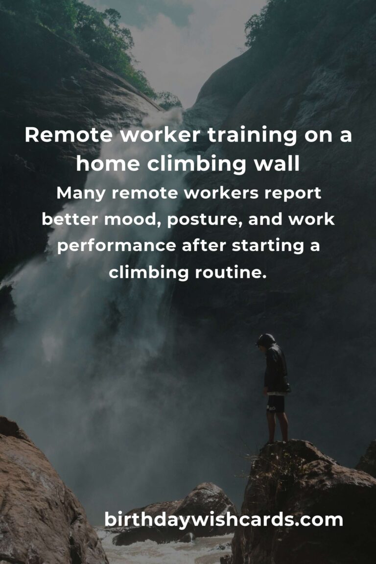 Home Rock Climbing Routine for Remote Workers: Boost Productivity, Strength & Wellbeing