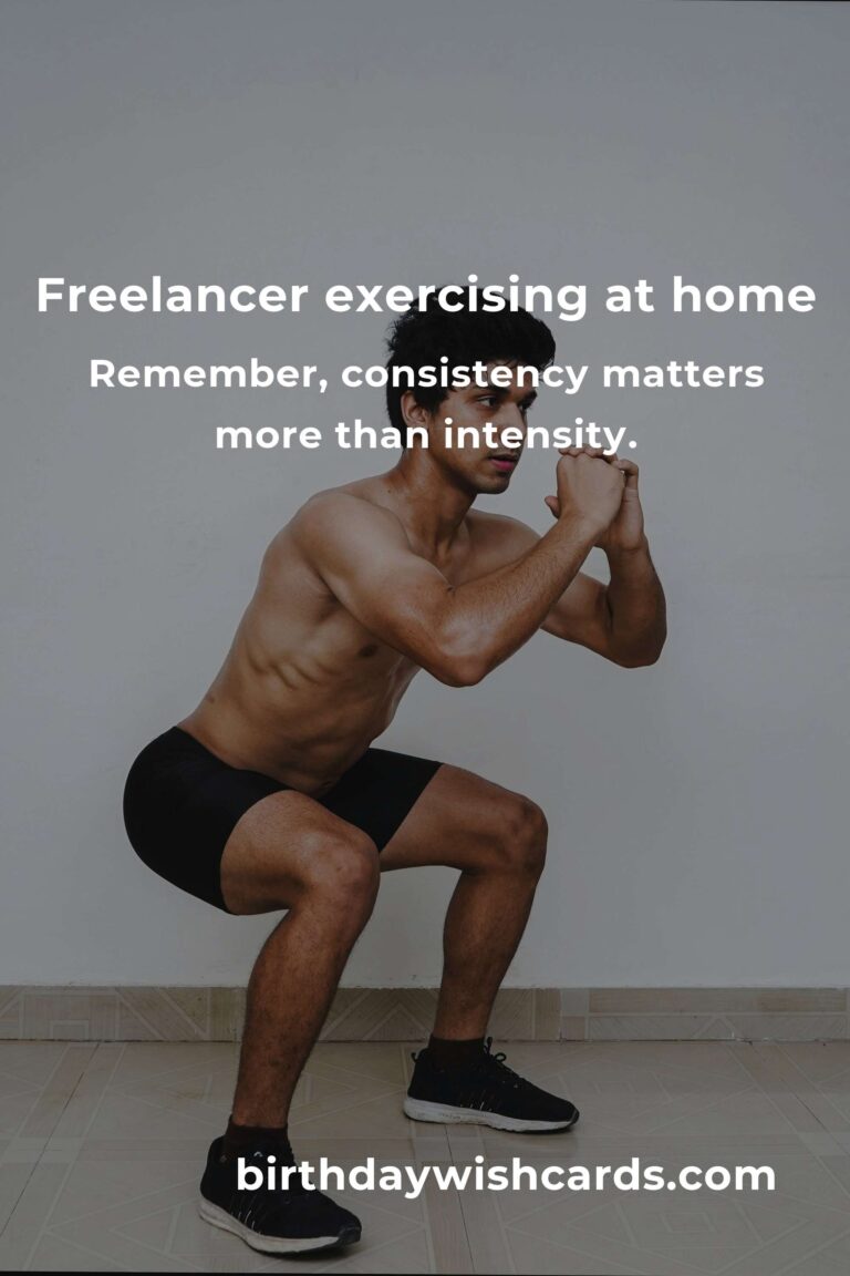Home Workouts for Freelancers: Reclaim Your Energy and Focus from Home