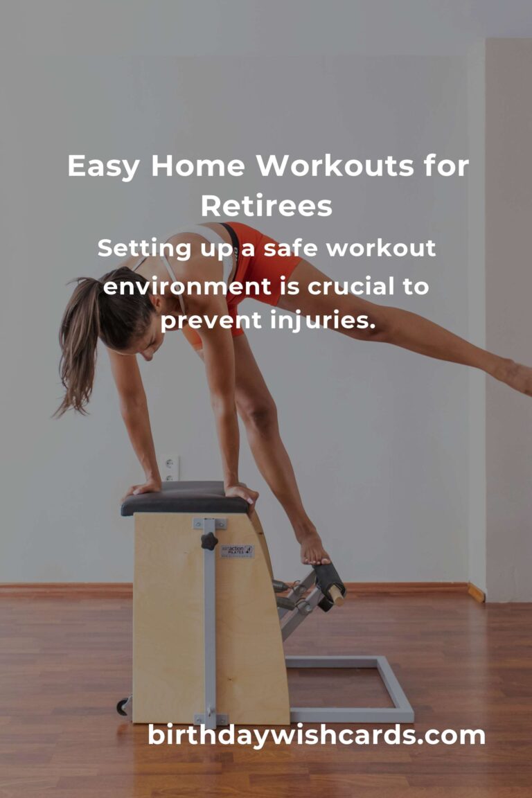 Home Workouts for Retirees: Getting Started with Ease