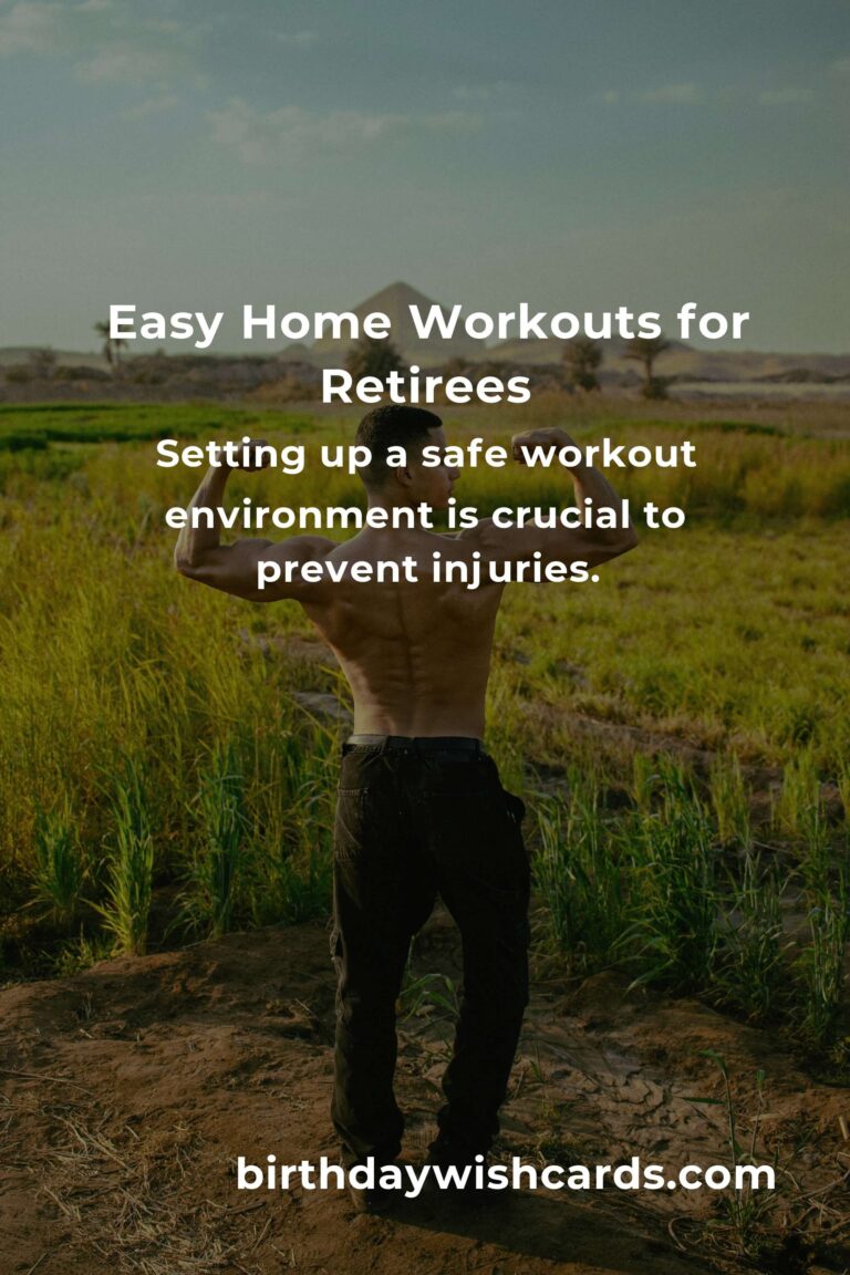 Home Workouts for Retirees: Getting Started with Ease