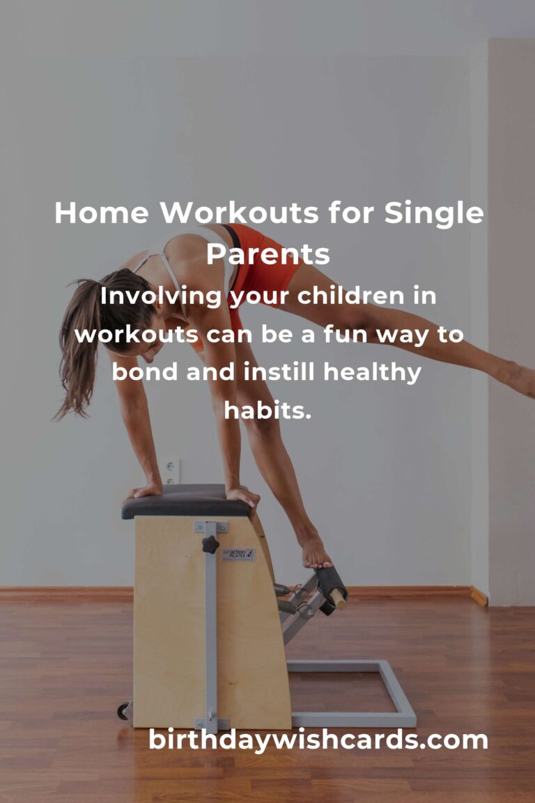 Home Workouts for Single Parents: Getting Started on Your Fitness Journey