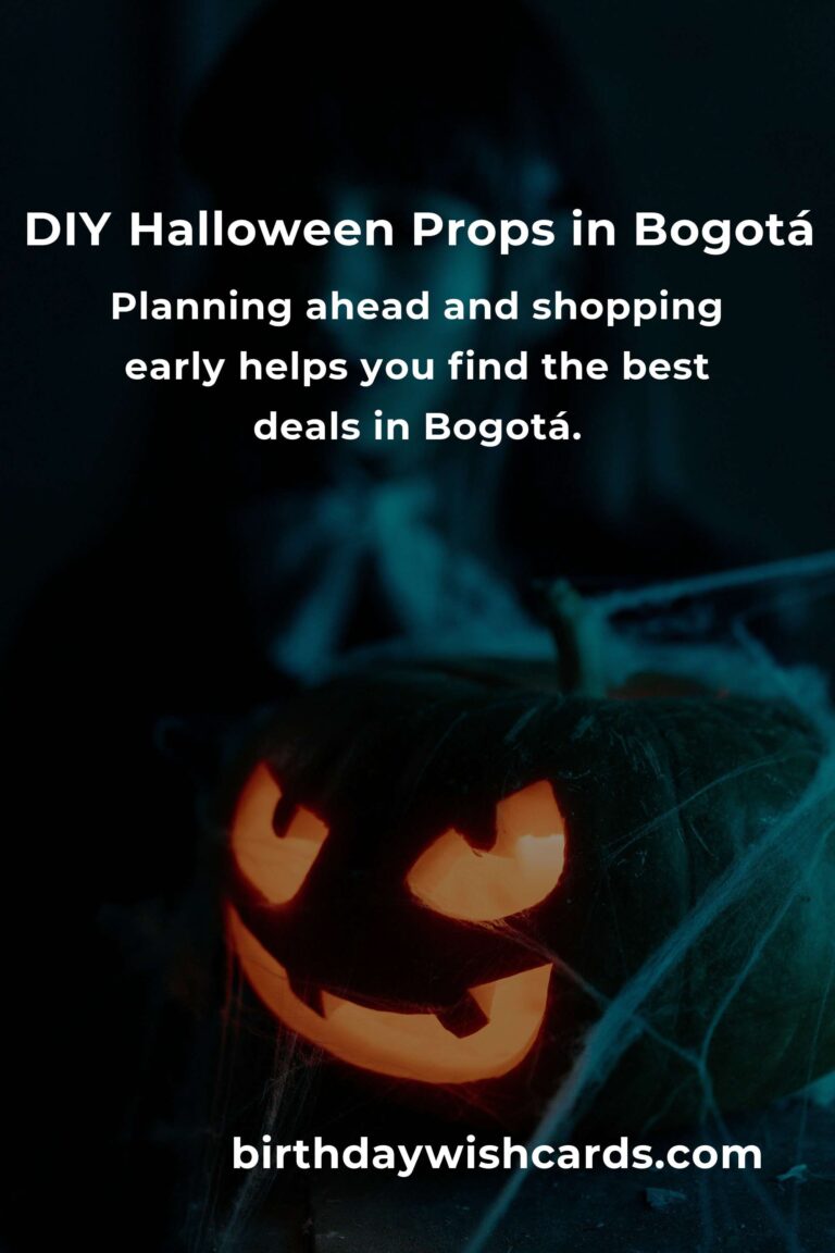 How to Build Amazing Halloween Props on a Budget in Bogotá: The Ultimate Guide for Creative Souls