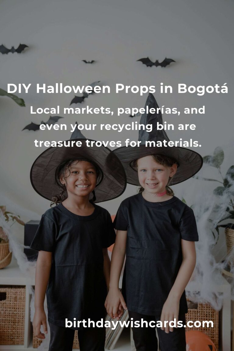 How to Build Amazing Halloween Props on a Budget in Bogotá: The Ultimate Guide for Creative Souls