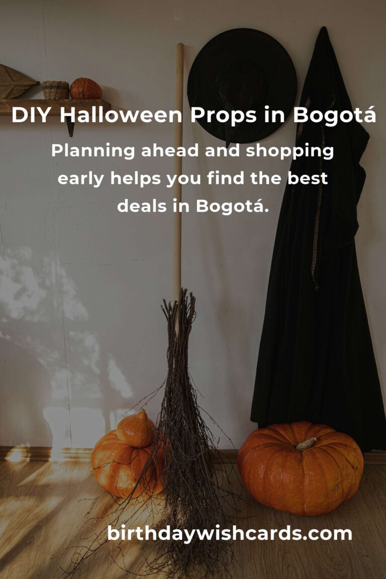 How to Build Amazing Halloween Props on a Budget in Bogotá: The Ultimate Guide for Creative Souls