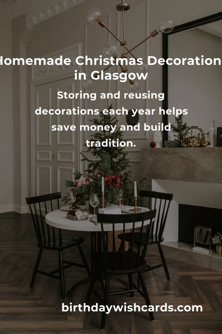 How to Build Beautiful Christmas Decorations on a Budget in Glasgow: Festive Magic Without Breaking the Bank