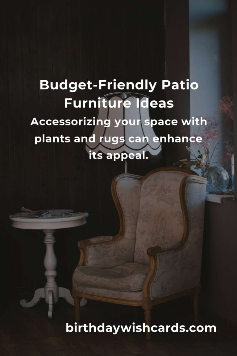 How to Build Budget-Friendly Patio Furniture in Jerusalem