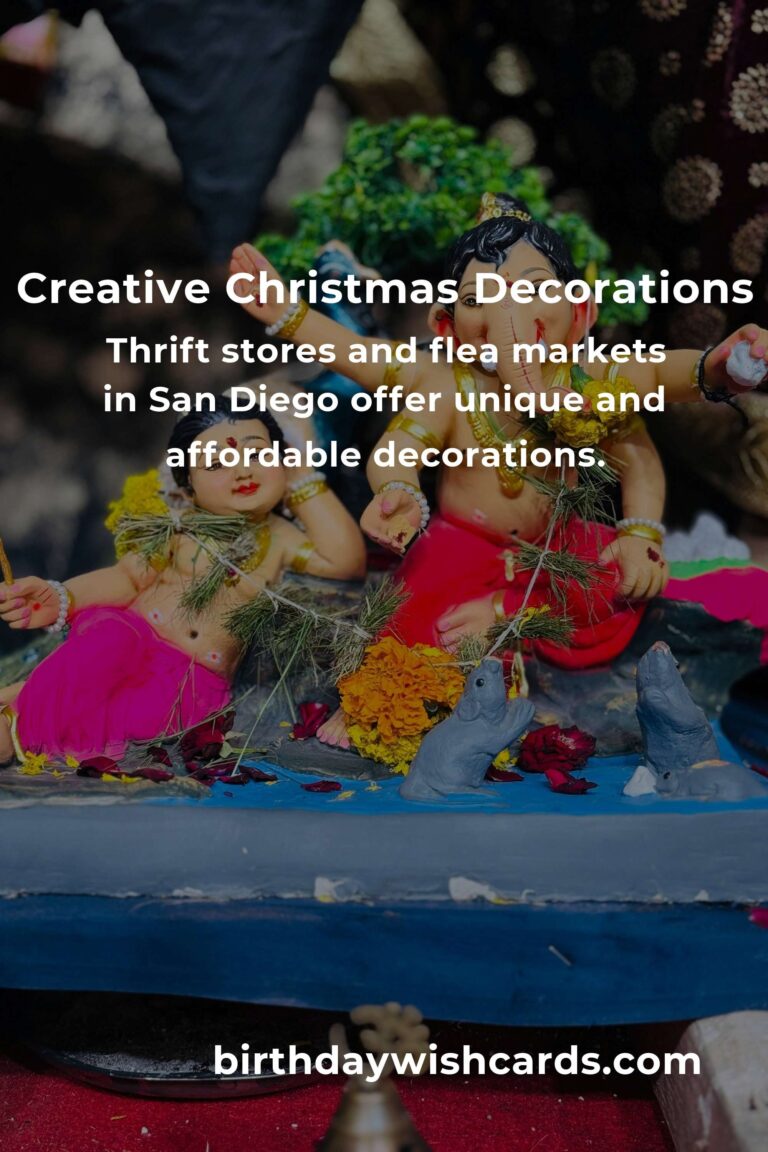 How to Build Christmas Decorations on a Budget in San Diego