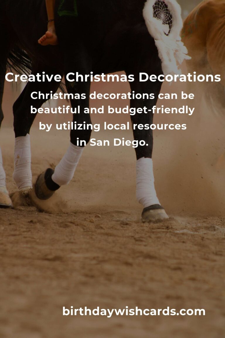 How to Build Christmas Decorations on a Budget in San Diego