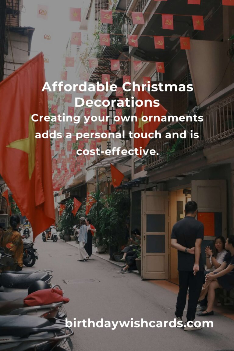 How to Build Christmas Decorations on a Budget in Sydney