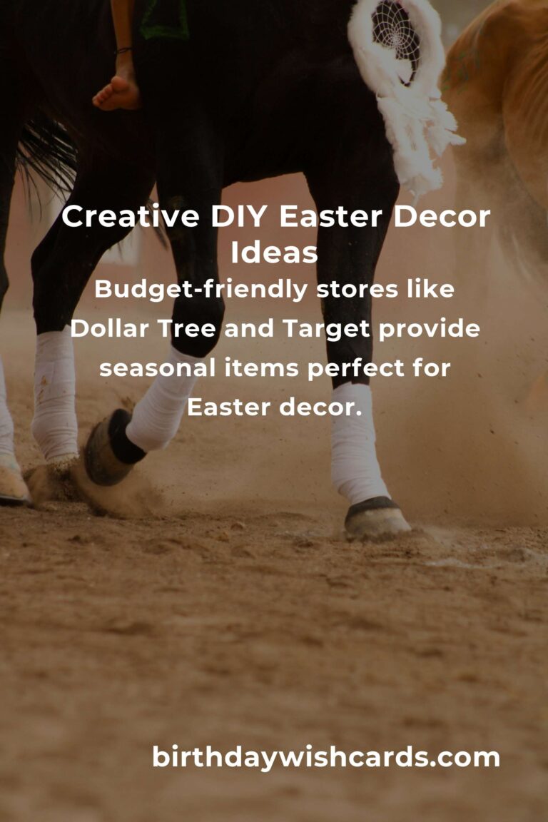 How to Build Easter Decorations on a Budget in San Francisco
