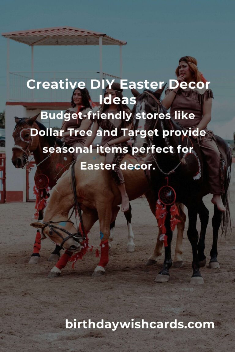 How to Build Easter Decorations on a Budget in San Francisco