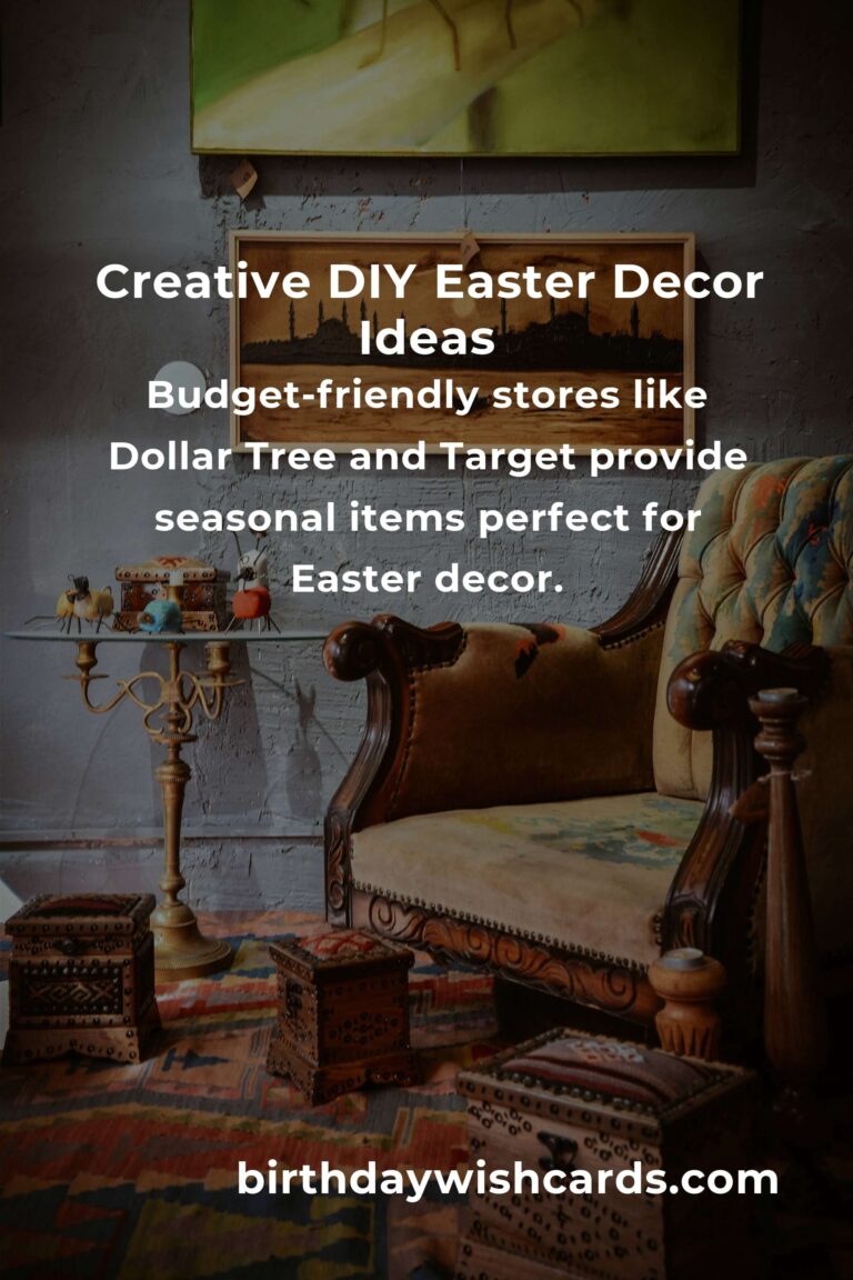 How to Build Easter Decorations on a Budget in San Francisco