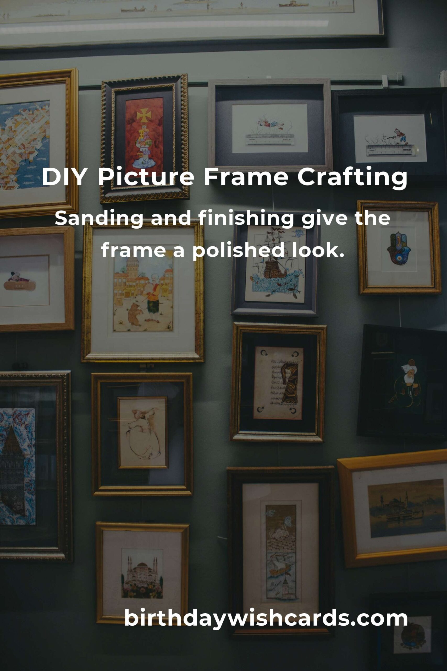How to Build Picture Frames on a Budget in Lusaka