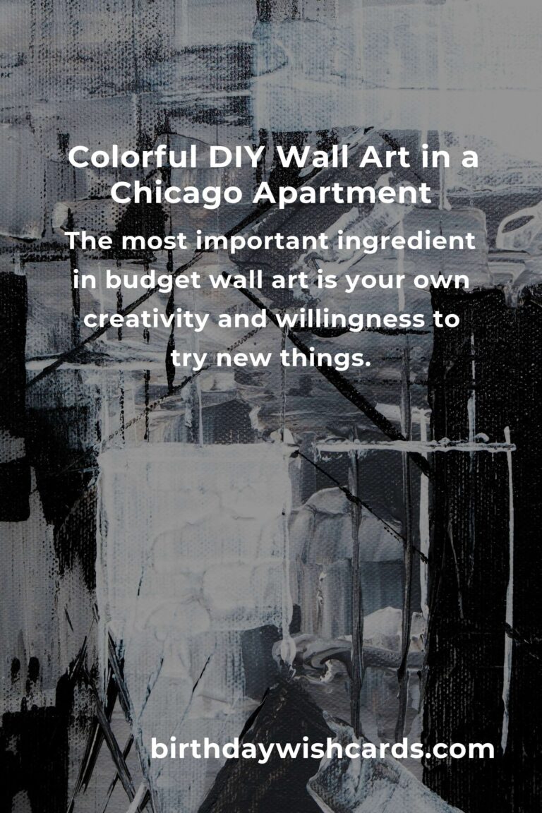 How to Build Stunning Wall Art on a Budget in Chicago: Creative Ideas for Every Space
