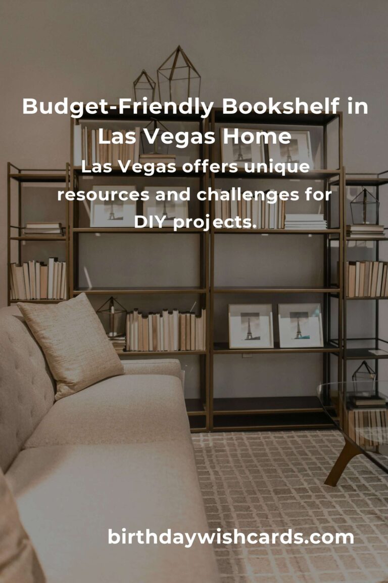 How to Build a Bookshelf on a Budget in Las Vegas: Create a Cozy Reading Nook Without Breaking the Bank