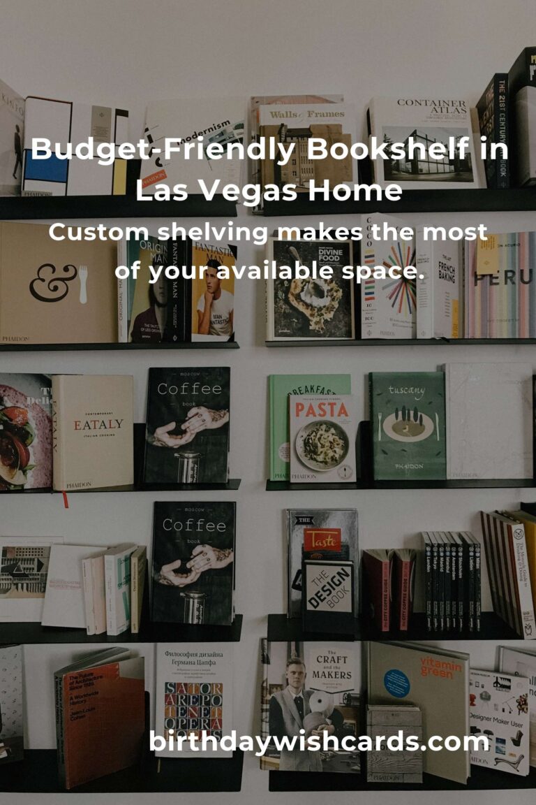 How to Build a Bookshelf on a Budget in Las Vegas: Create a Cozy Reading Nook Without Breaking the Bank