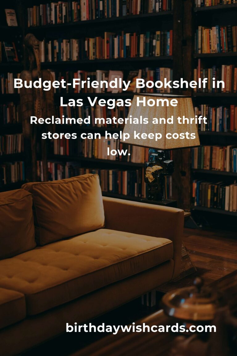 How to Build a Bookshelf on a Budget in Las Vegas: Create a Cozy Reading Nook Without Breaking the Bank