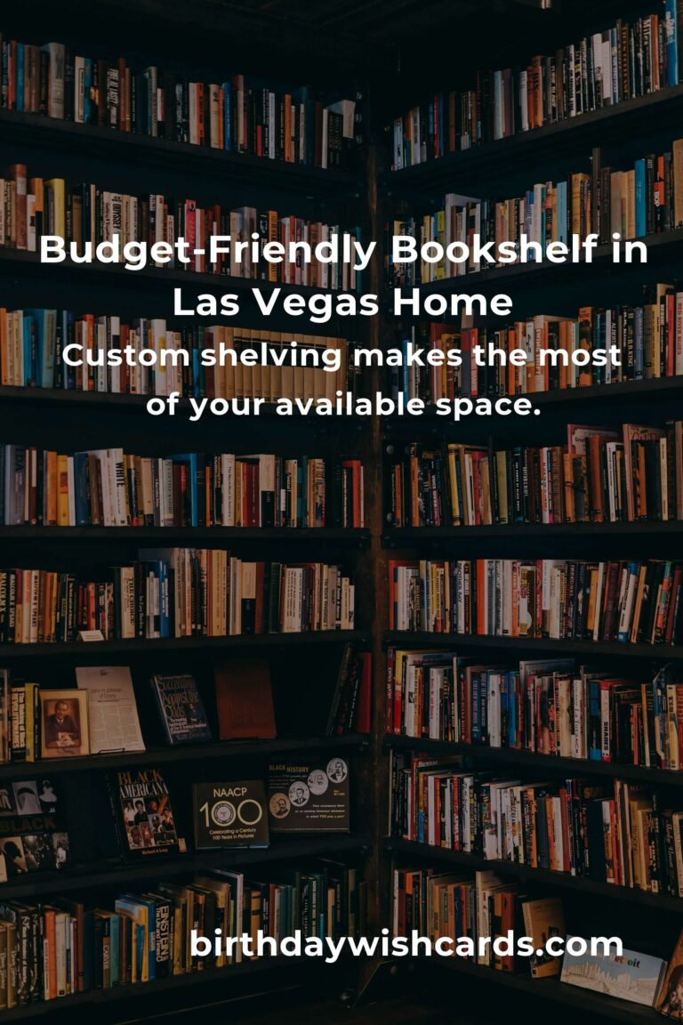 How to Build a Bookshelf on a Budget in Las Vegas: Create a Cozy Reading Nook Without Breaking the Bank