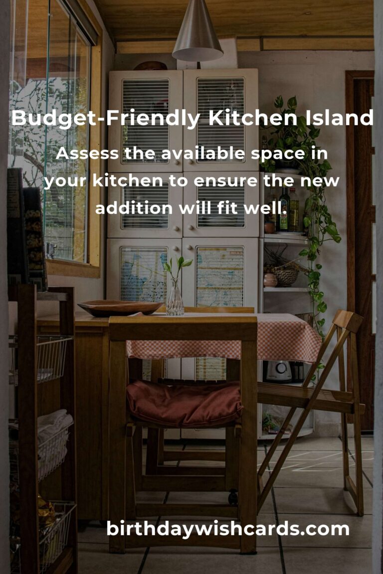 How to Build a Budget-Friendly Kitchen Island in Harare