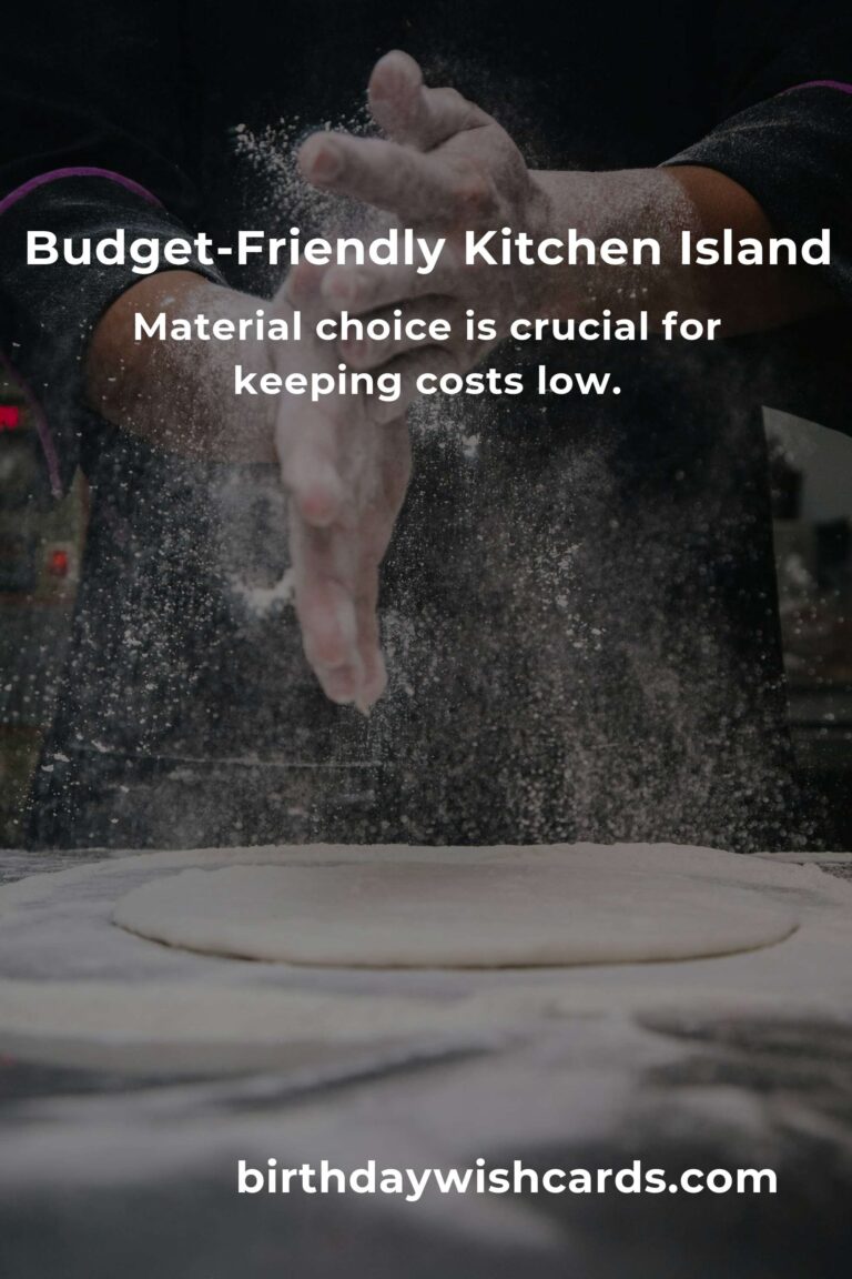 How to Build a Budget-Friendly Kitchen Island in Harare