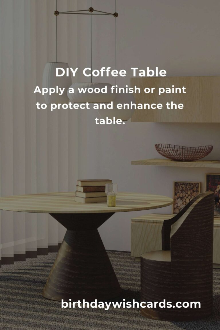 How to Build a Coffee Table on a Budget in Milan