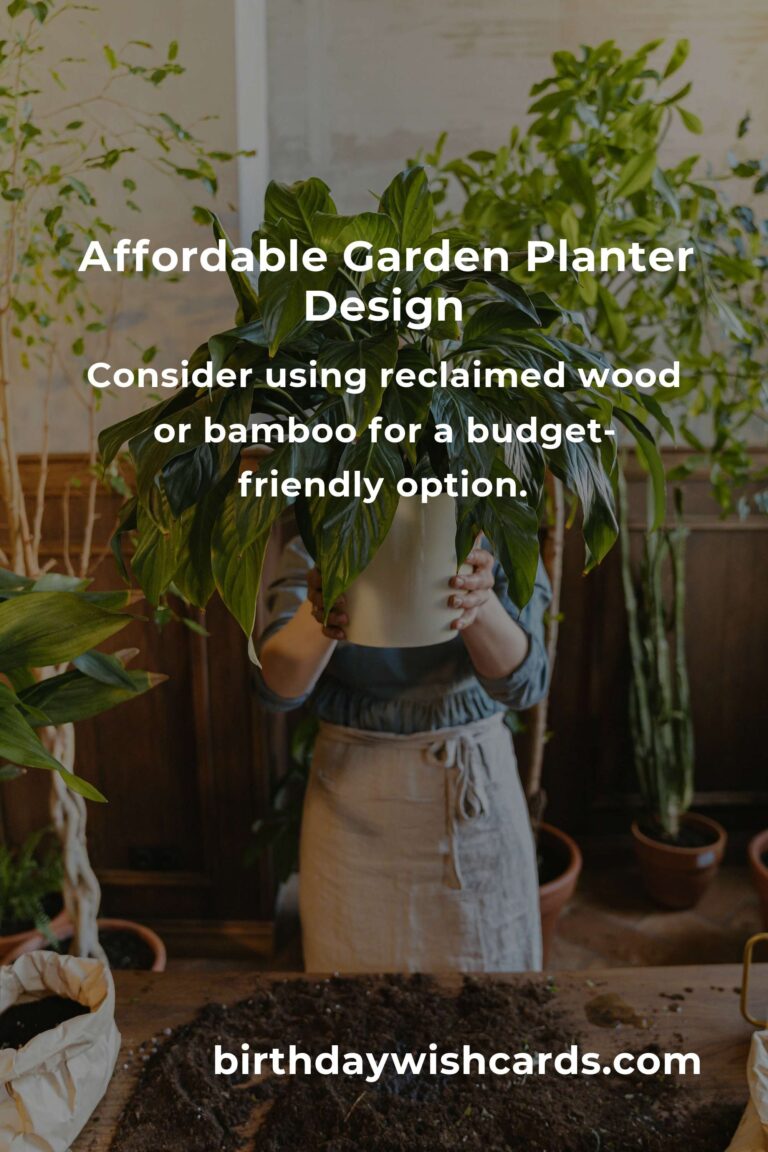 How to Build a Garden Planter on a Budget in Ho Chi Minh City