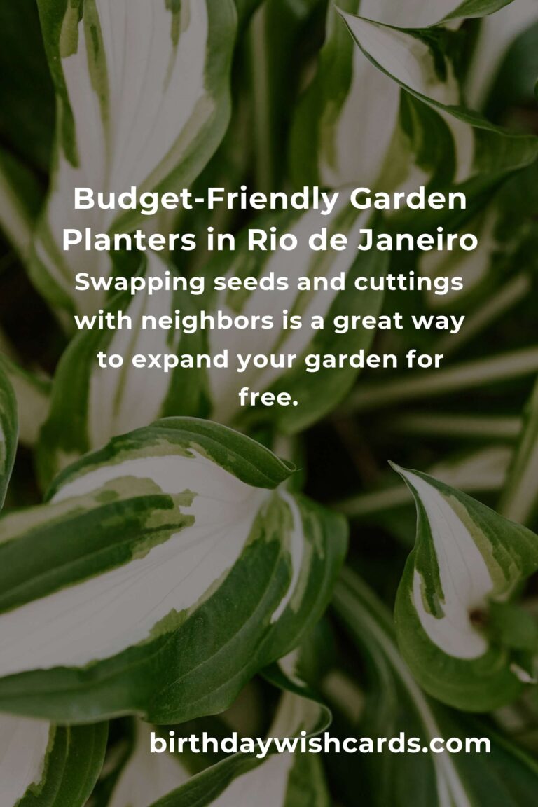 How to Build a Garden Planter on a Budget in Rio de Janeiro: Transform Your Space Without Breaking the Bank