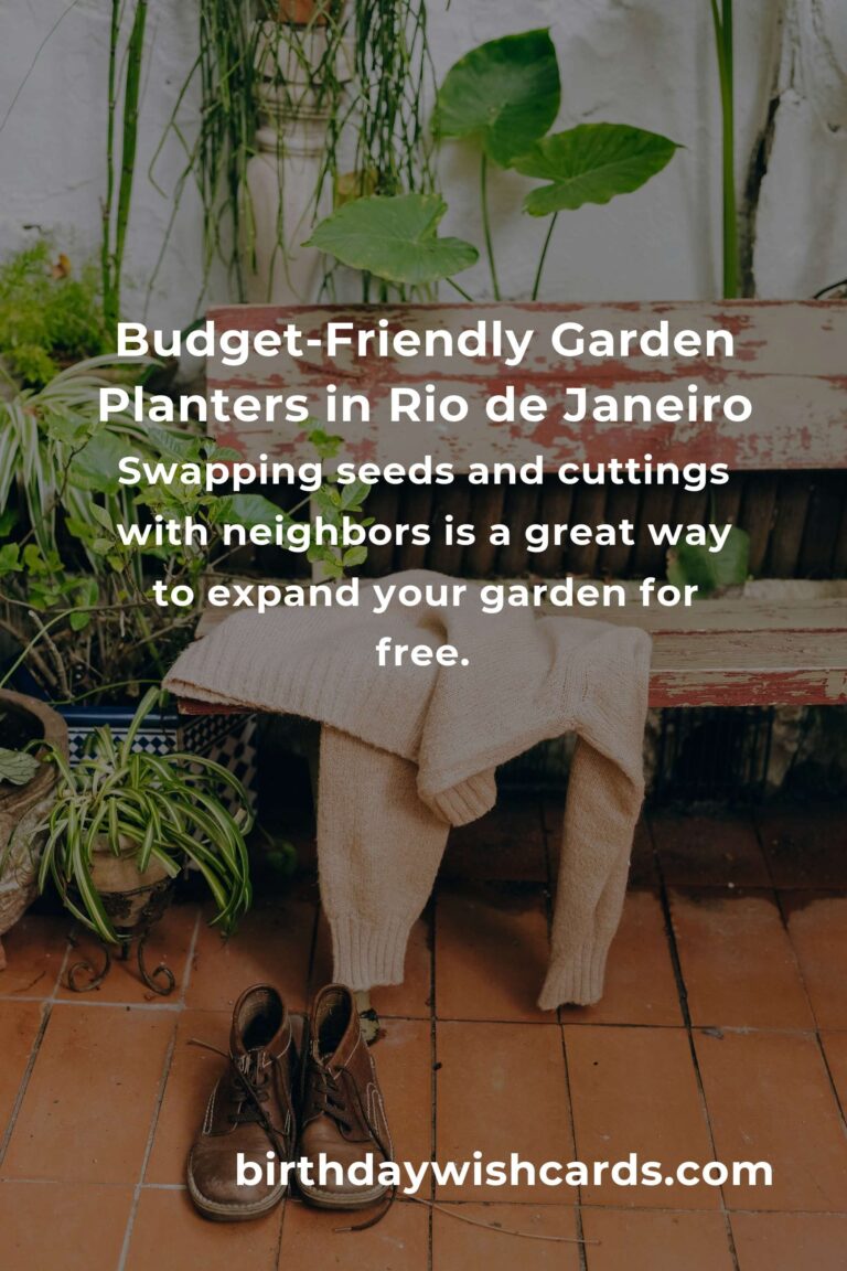 How to Build a Garden Planter on a Budget in Rio de Janeiro: Transform Your Space Without Breaking the Bank