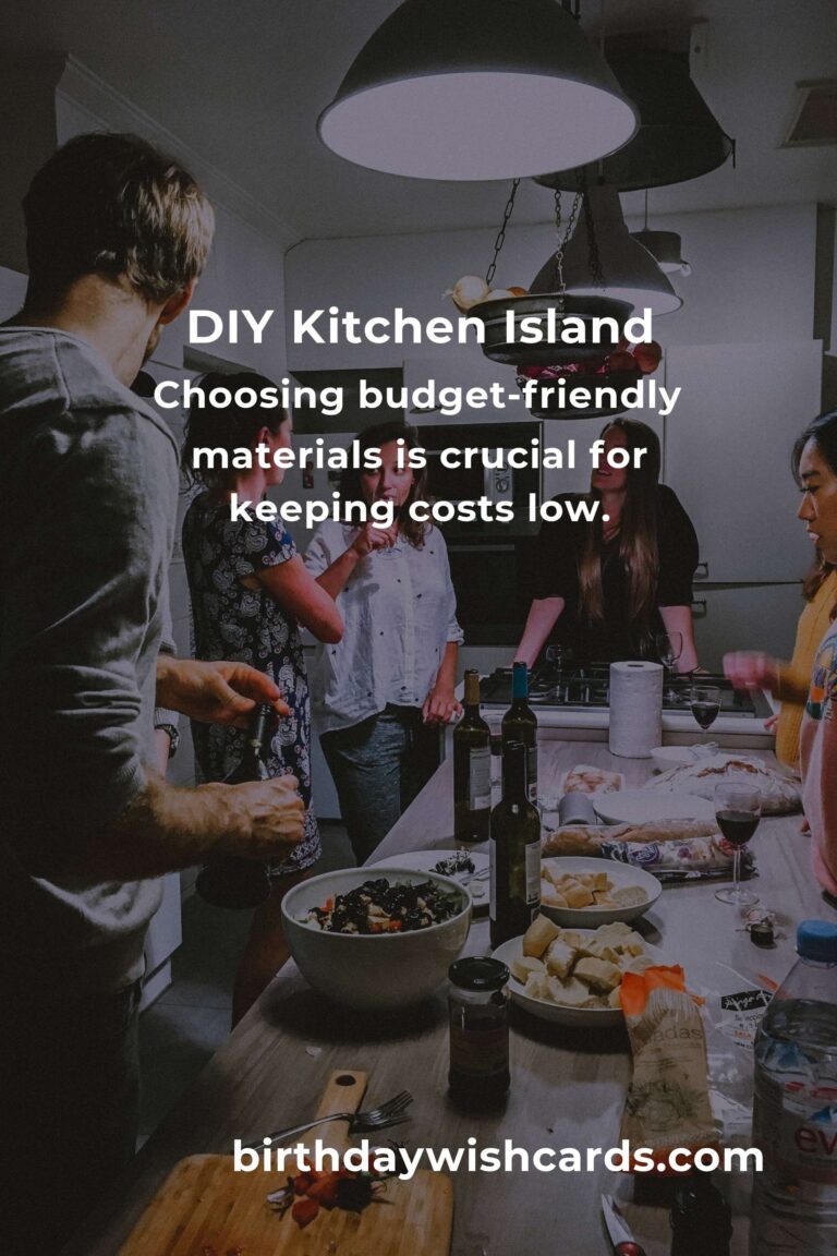 How to Build a Kitchen Island on a Budget in Jerusalem