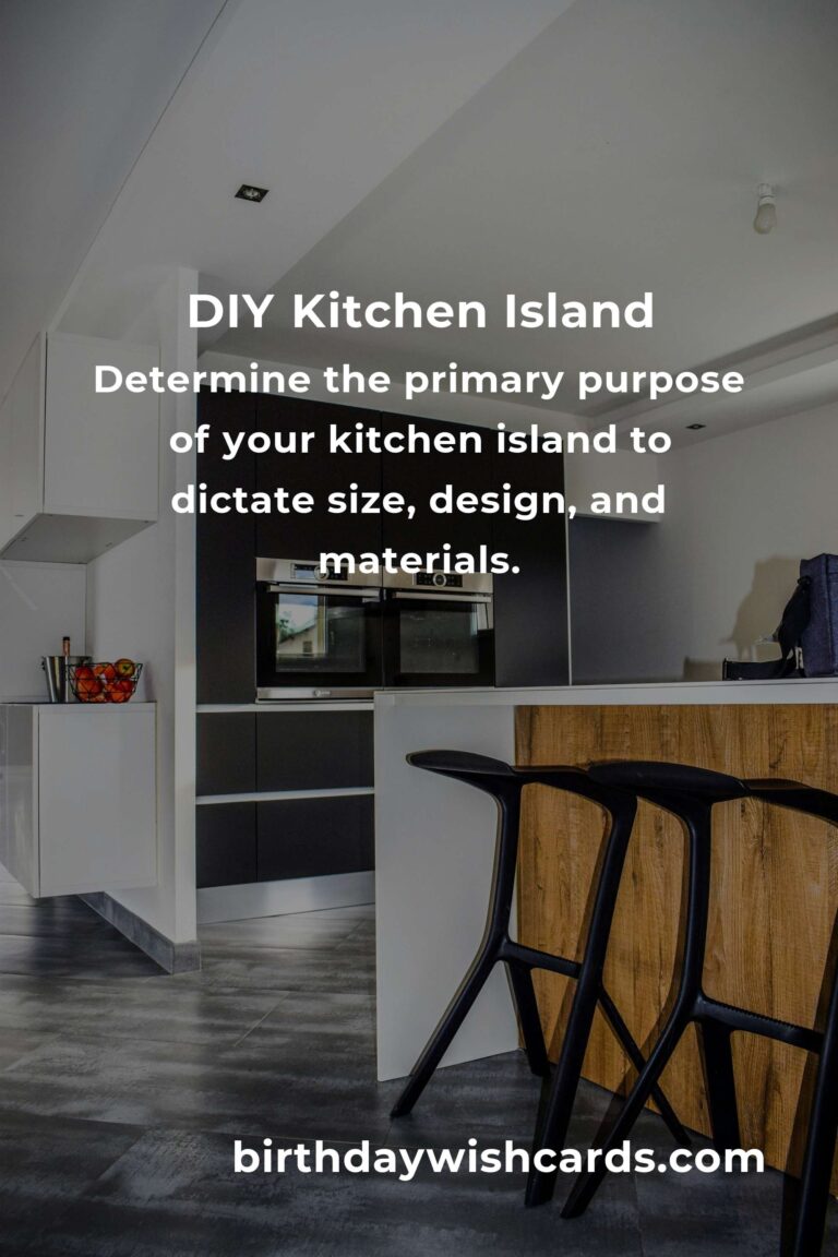 How to Build a Kitchen Island on a Budget in Jerusalem