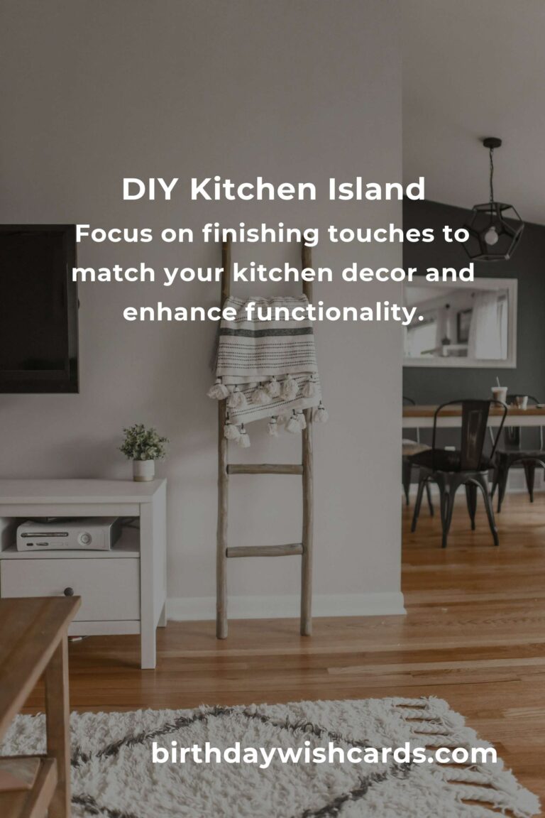 How to Build a Kitchen Island on a Budget in Jerusalem