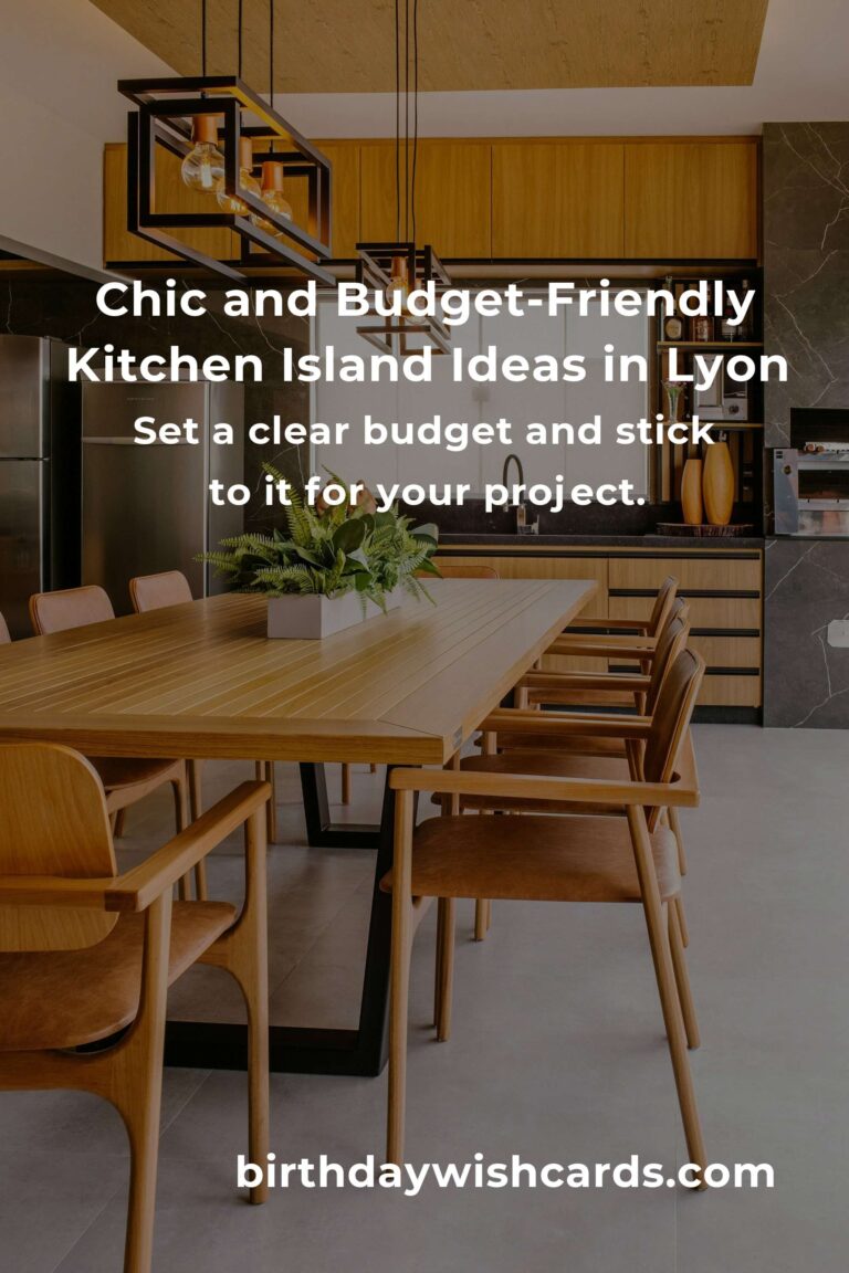How to Build a Kitchen Island on a Budget in Lyon: Create Your Dream Space Without Breaking the Bank