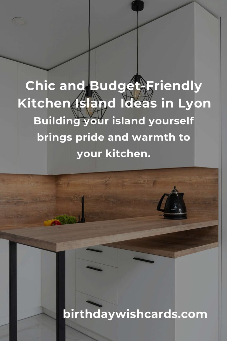 How to Build a Kitchen Island on a Budget in Lyon: Create Your Dream Space Without Breaking the Bank