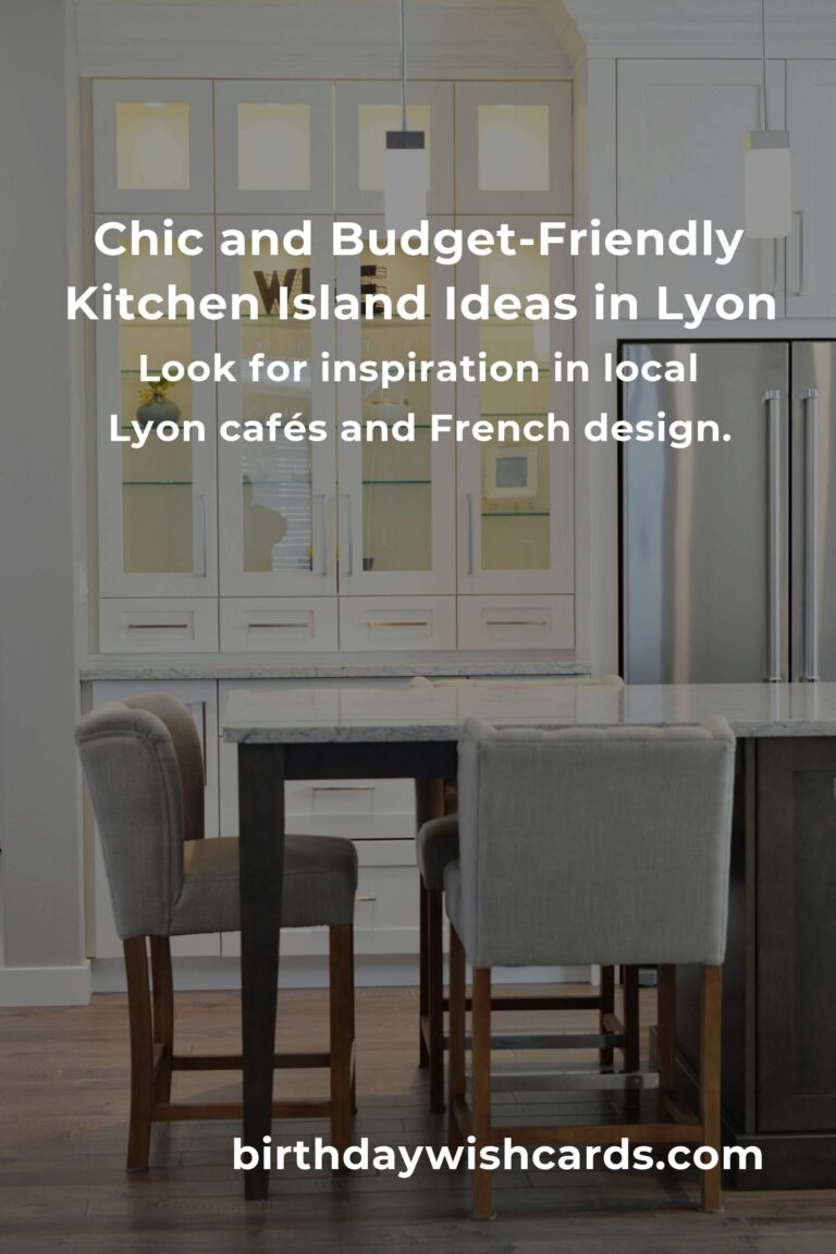 How to Build a Kitchen Island on a Budget in Lyon: Create Your Dream Space Without Breaking the Bank