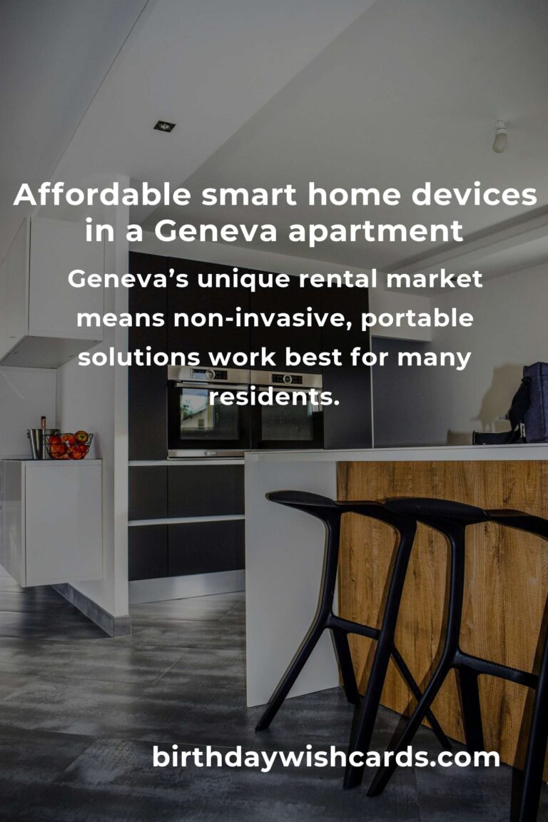 How to Build a Smart Home on a Budget in Geneva: The Ultimate Guide to Affordable Automation